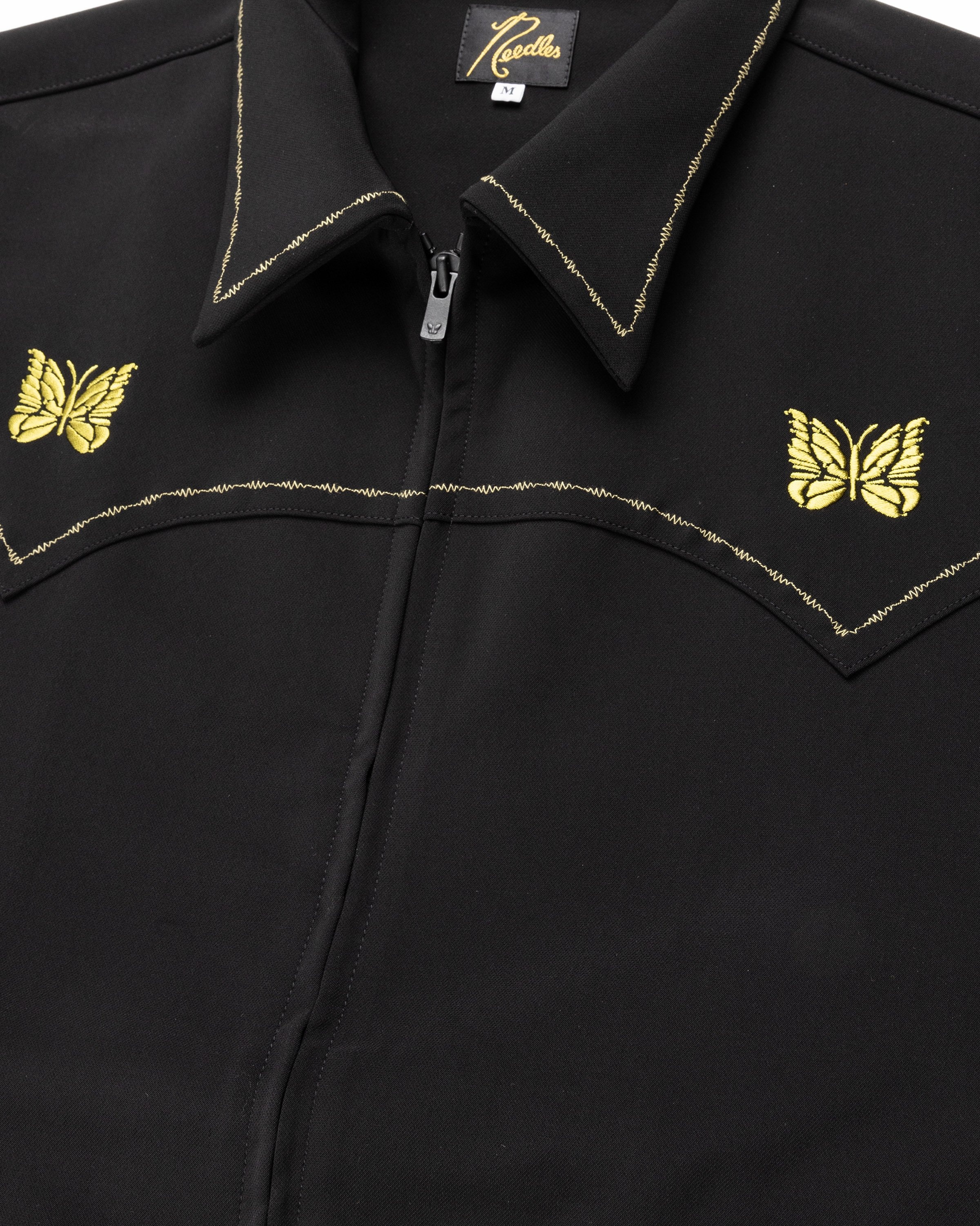 Needles – Double Cloth Western Sport Jacket Black | Highsnobiety Shop